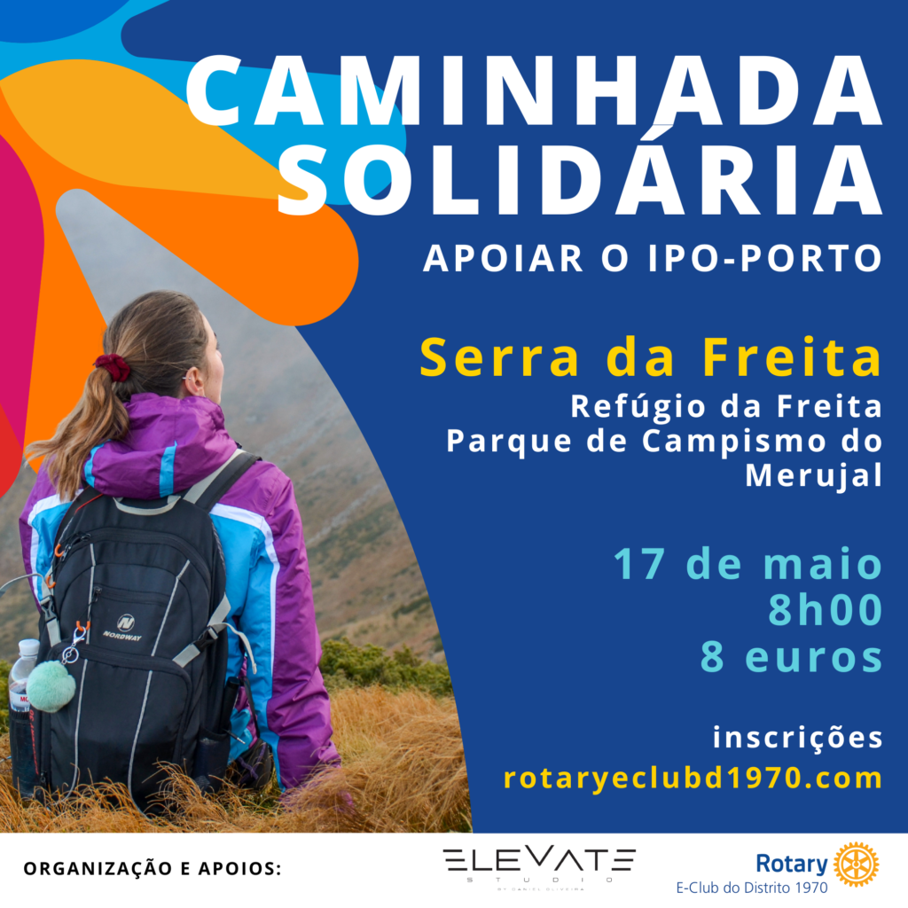 Cartaz da Caminhada Solidária